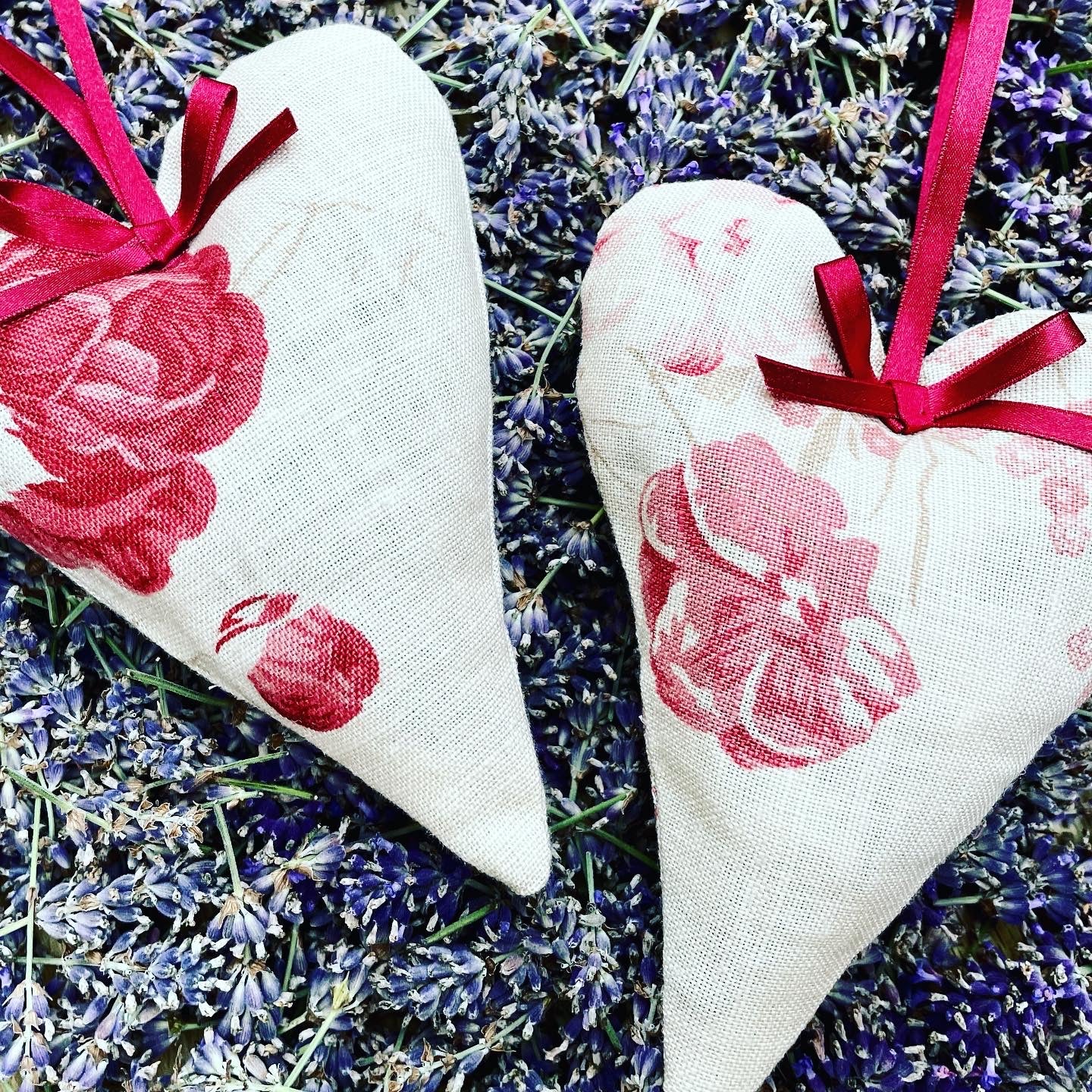 Lavender Hearts