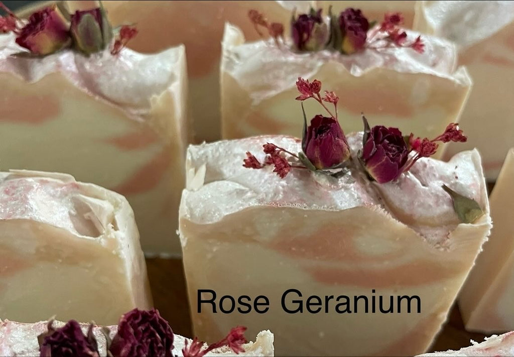 Linen Floral Soap Set