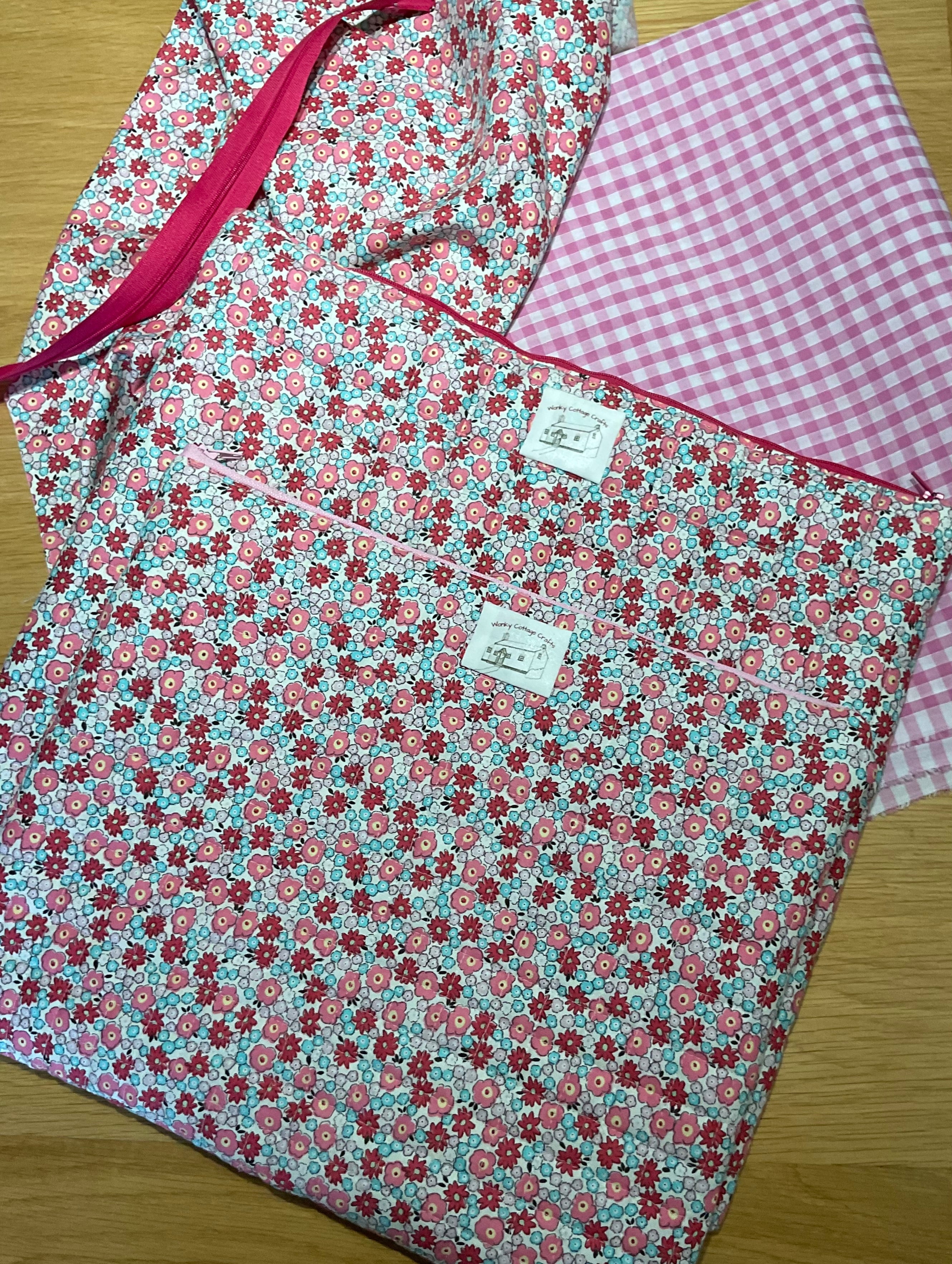 Hand Quilted Liberty Print Laptop Bags