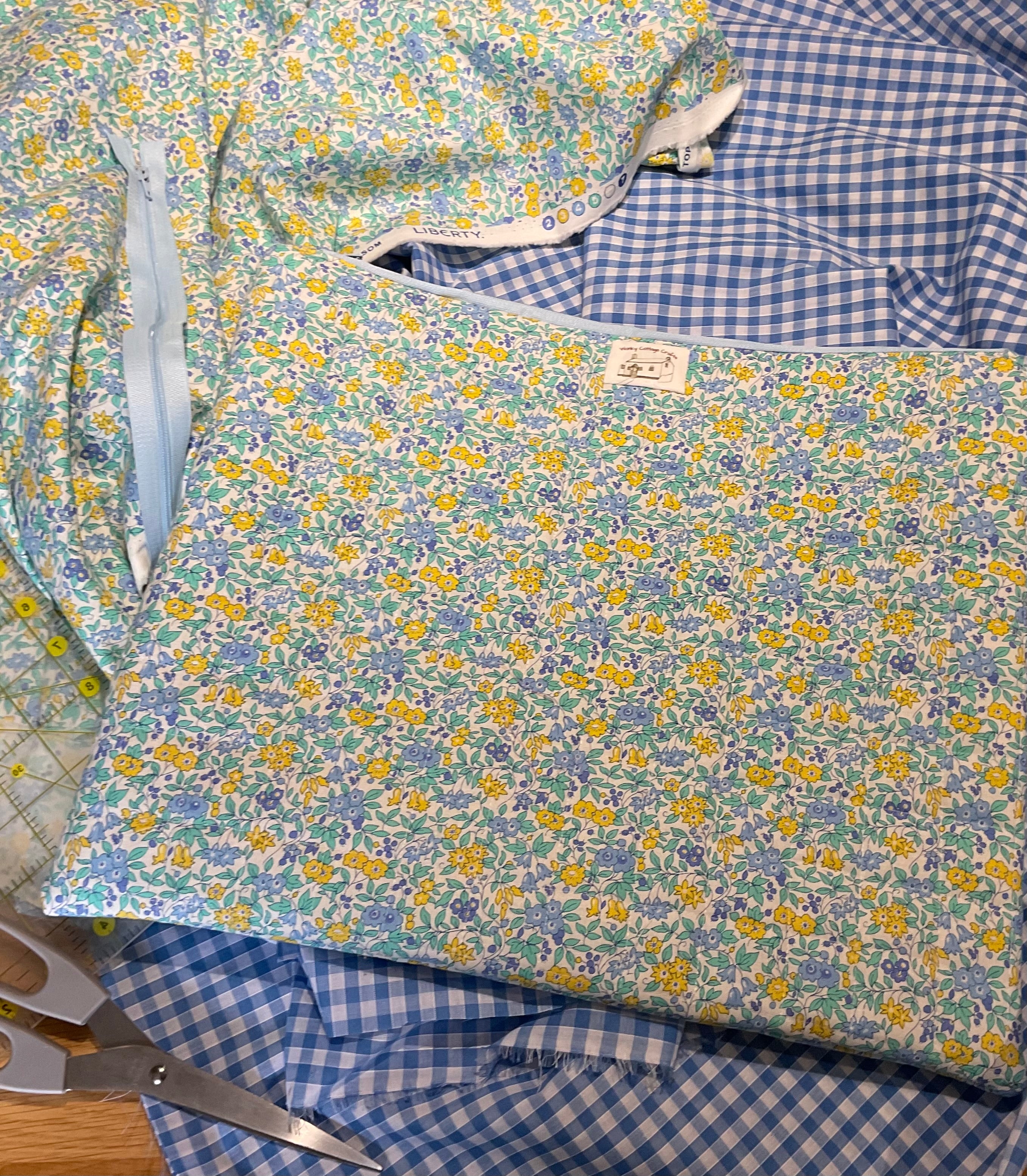 Hand Quilted Liberty Print Laptop Bags