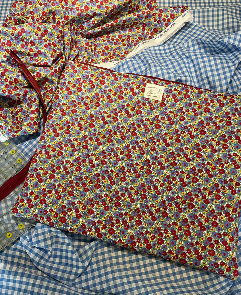 Hand Quilted Liberty Print Laptop Bags