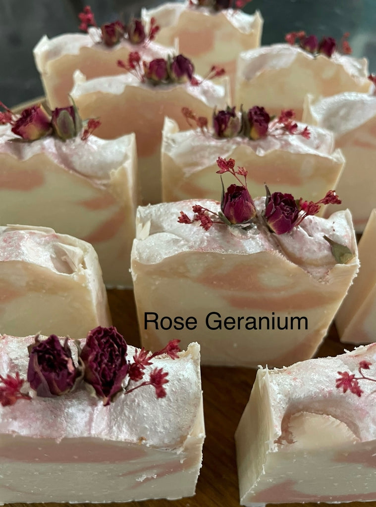 Linen Floral Soap Set
