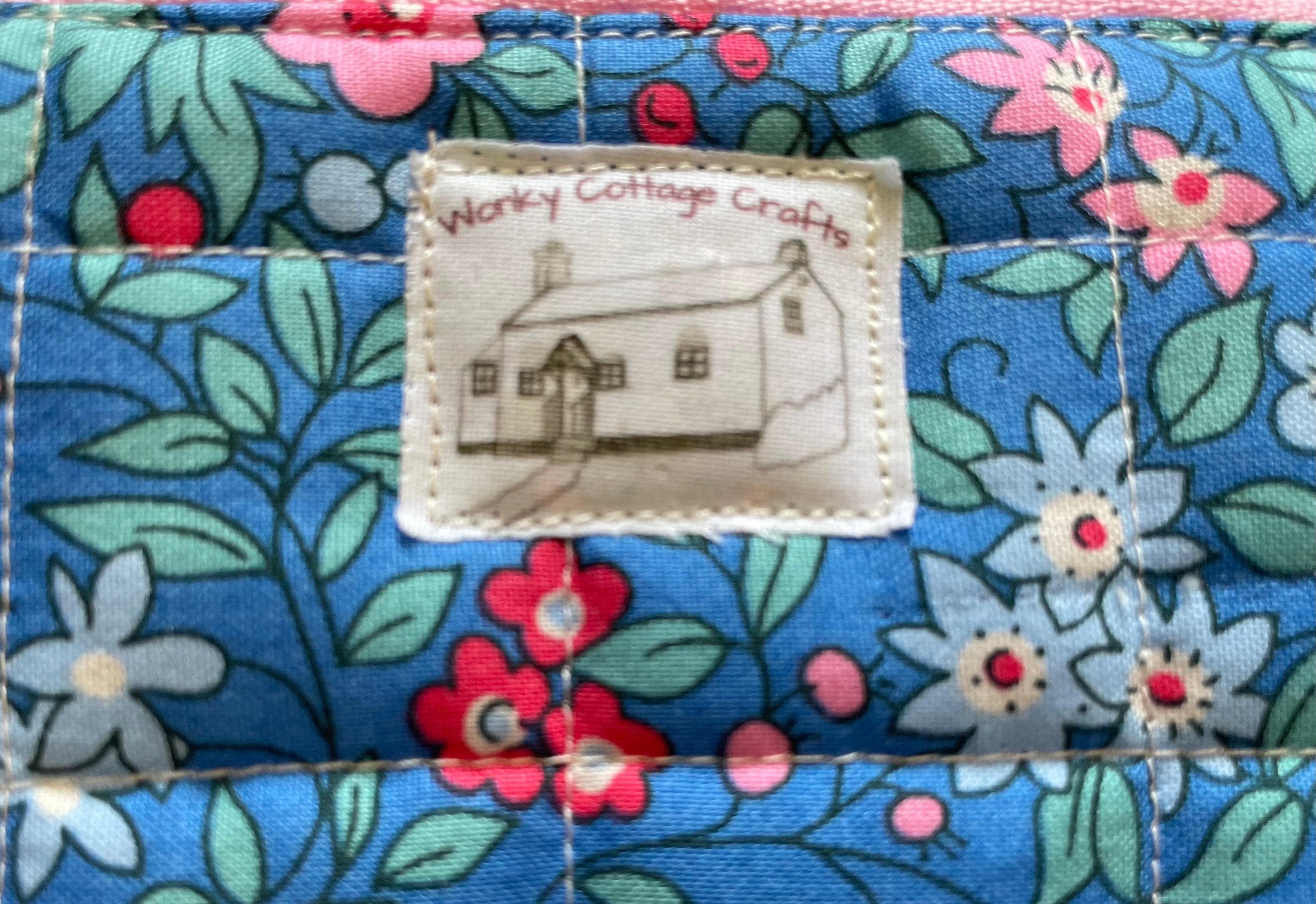 Hand Quilted Liberty Print Laptop Bags