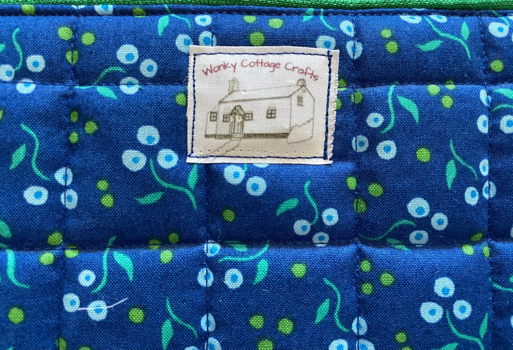 Hand Quilted Liberty Print Laptop Bags