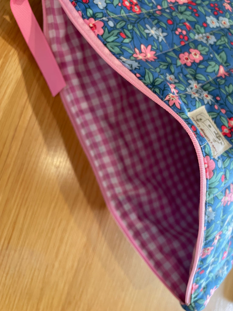Hand Quilted Liberty Print Laptop Bags