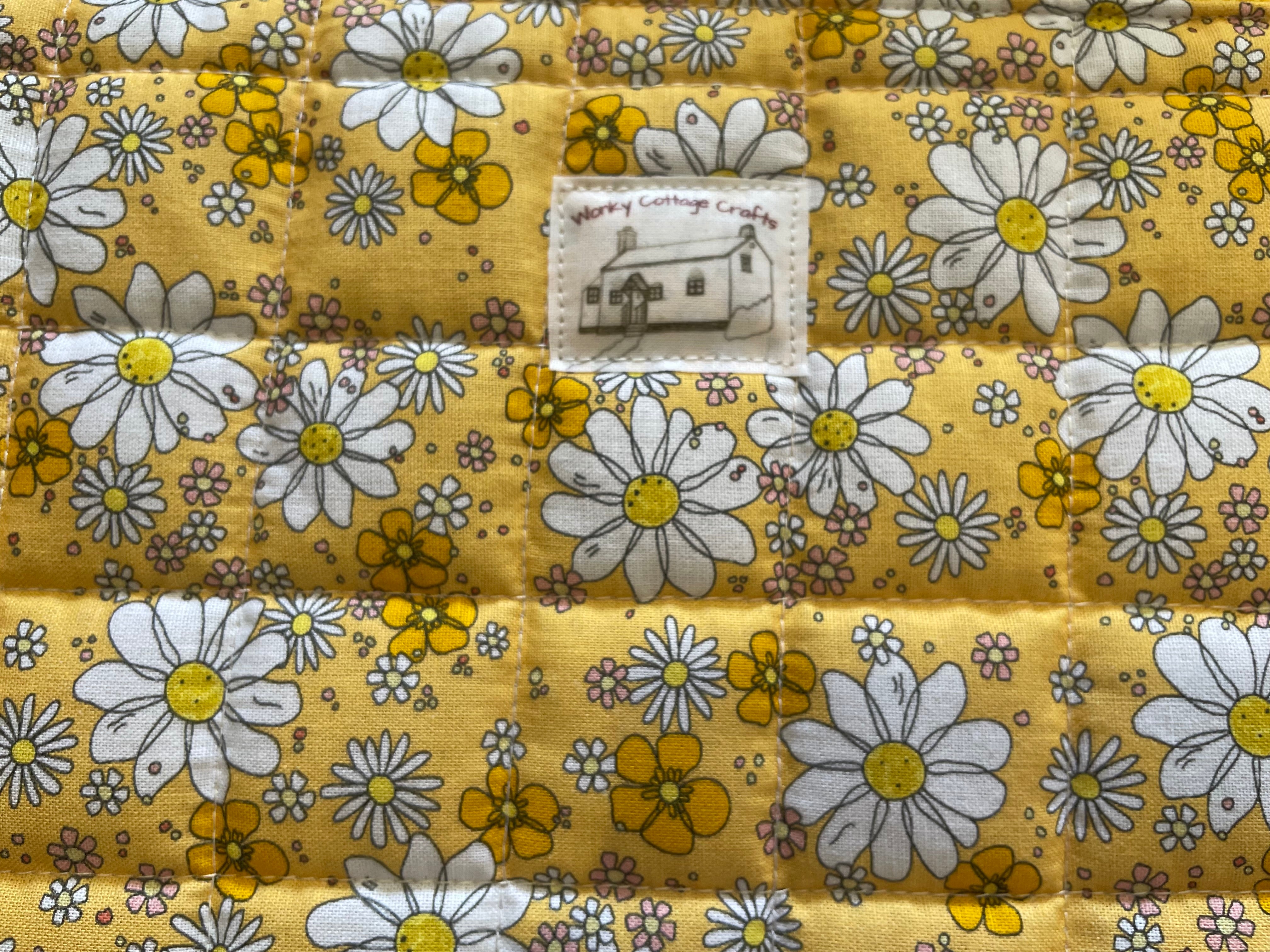 Hand Quilted Liberty Print Laptop Bags