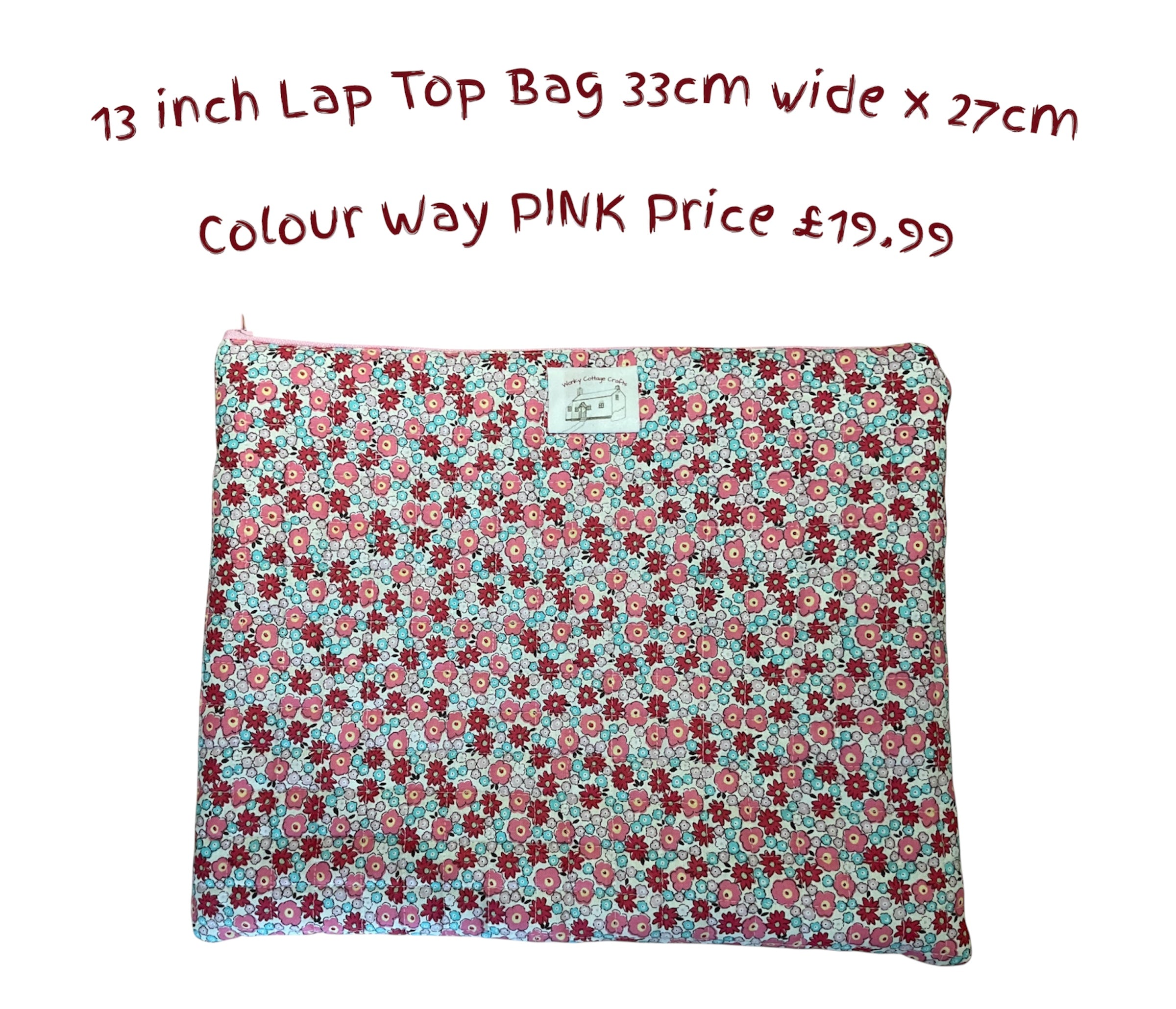 Hand Quilted Liberty Print Laptop Bags
