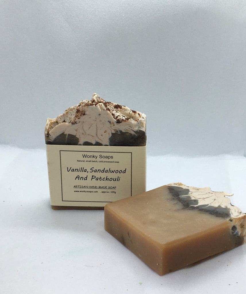 Vanilla, Sandalwood and Patchouli Soap