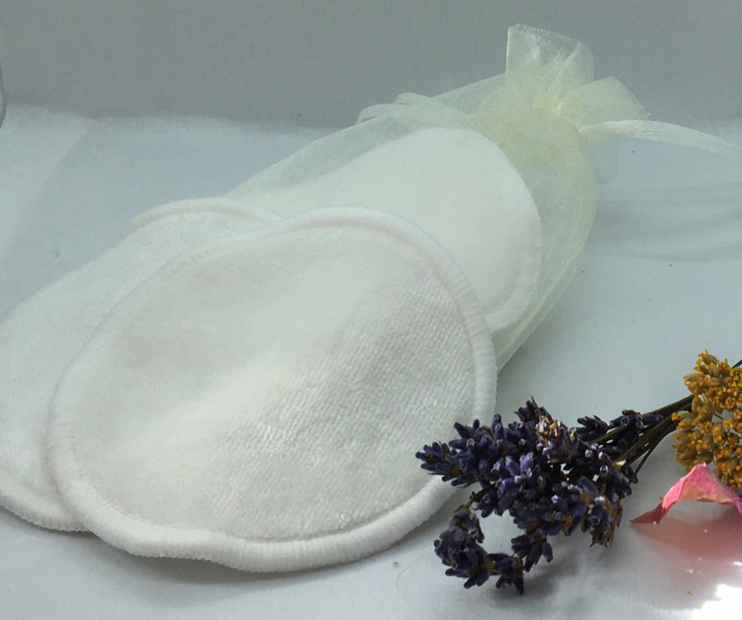 Bamboo cleansing and makeup remover Pads.