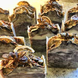Orange and Winter spices Hygge Soap