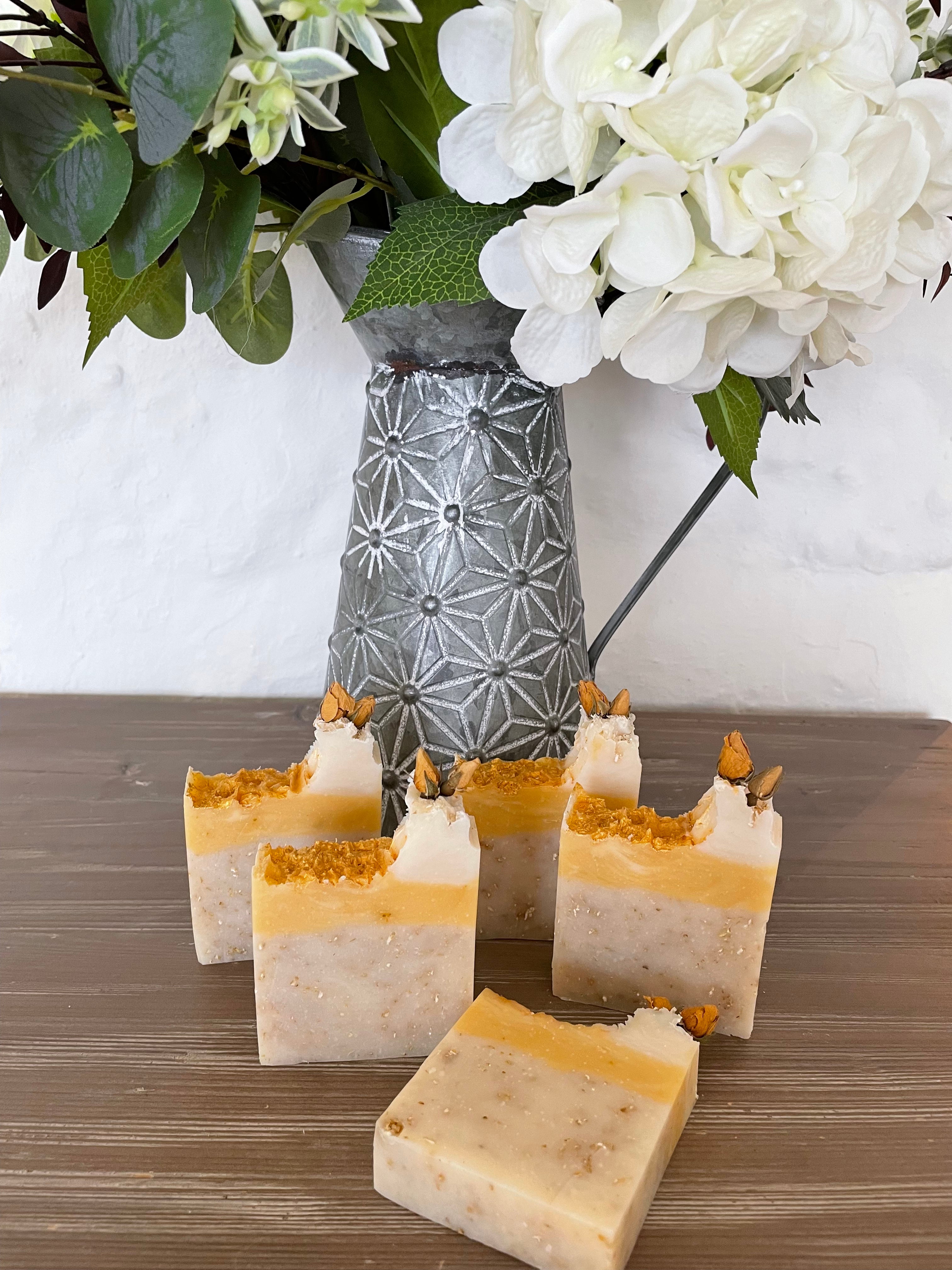 Oatmeal, Milk and Honey Soap