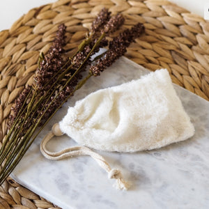 Bamboo soap bag