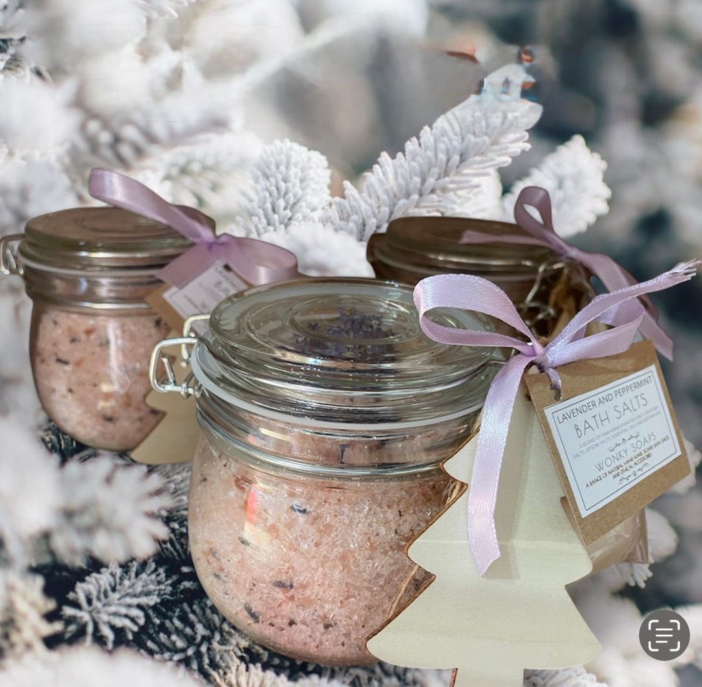 Lavender and Peppermint Bath Salts