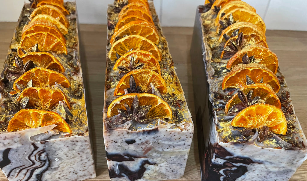 Orange and Winter spices Hygge Soap