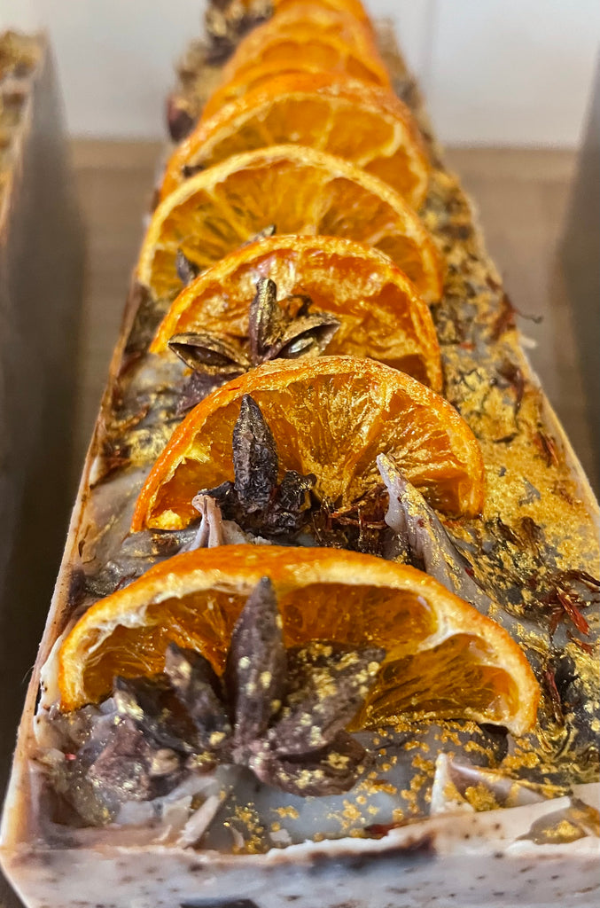 Orange and Winter spices Hygge Soap