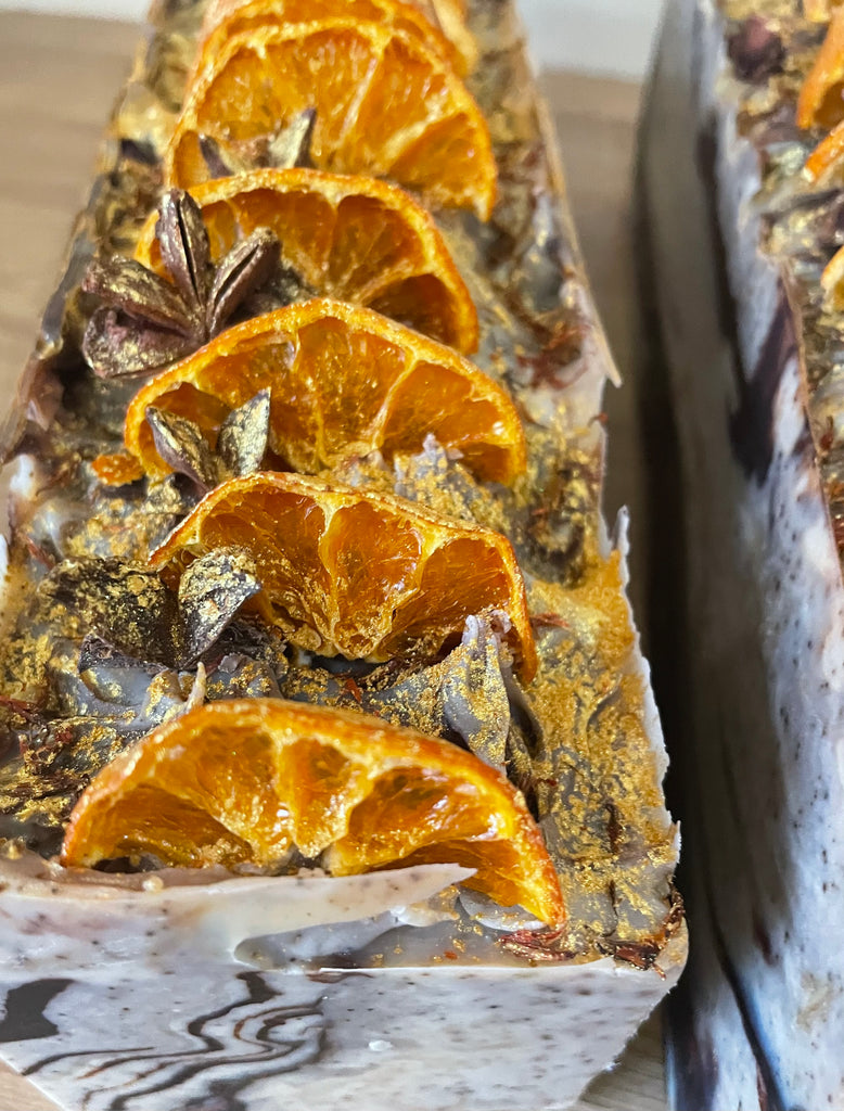 Orange and Winter spices Hygge Soap