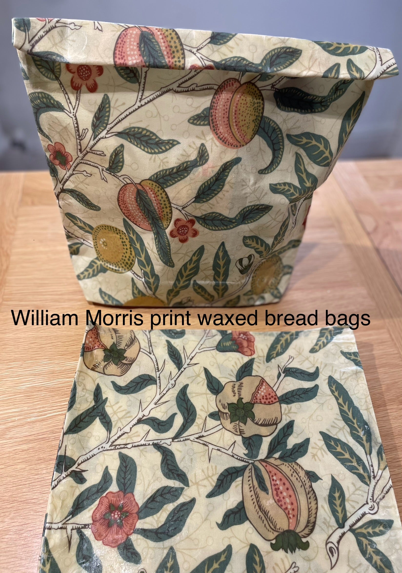 Large Waxed Bread Bags