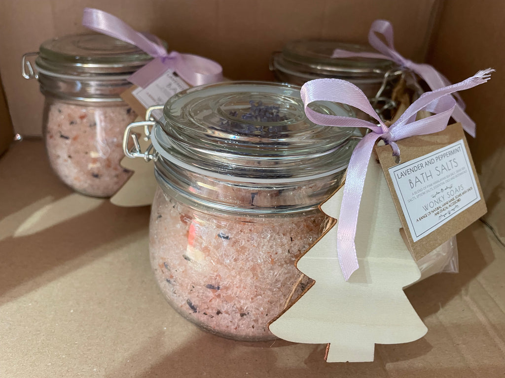 Lavender and Peppermint Bath Salts