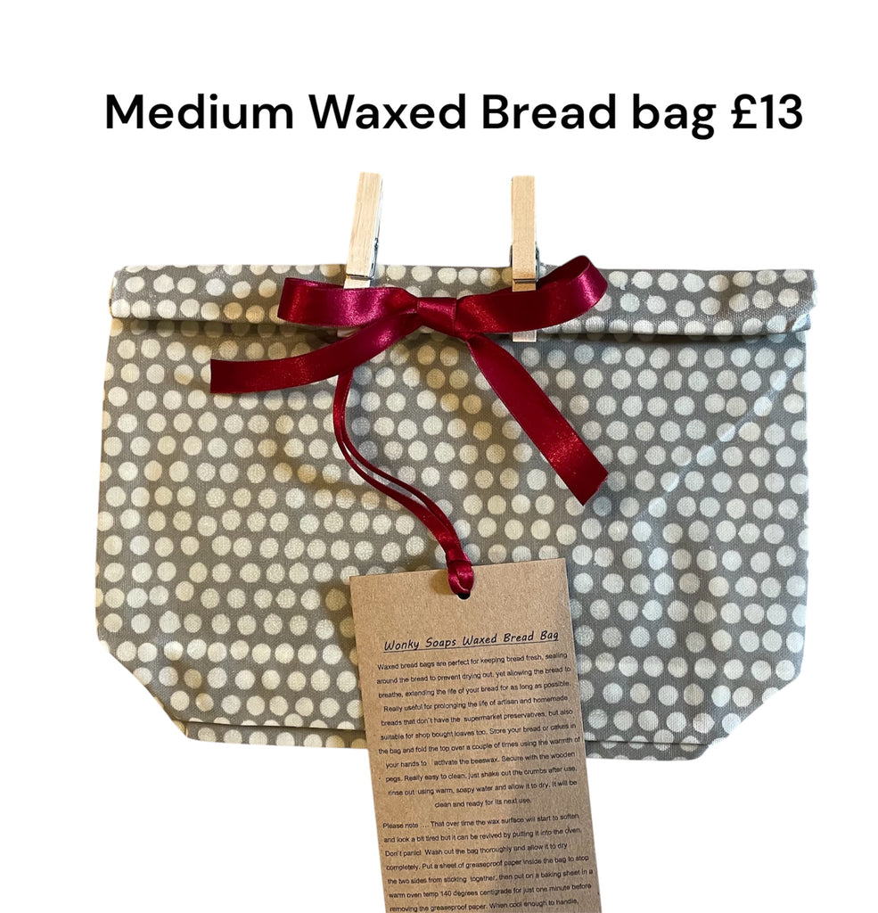 Large Waxed Bread Bags