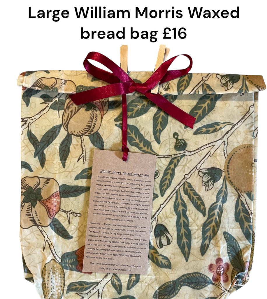 Large Waxed Bread Bags