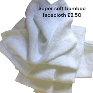 Bamboo face cloths