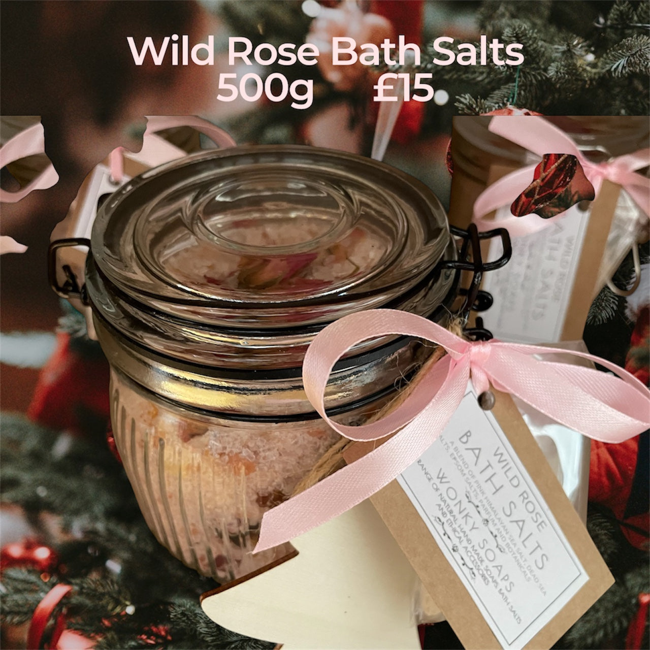 Wild Rose Bath Salts