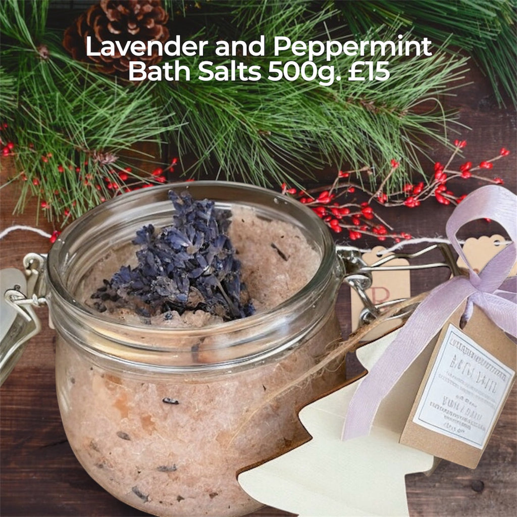 Lavender and Peppermint Bath Salts