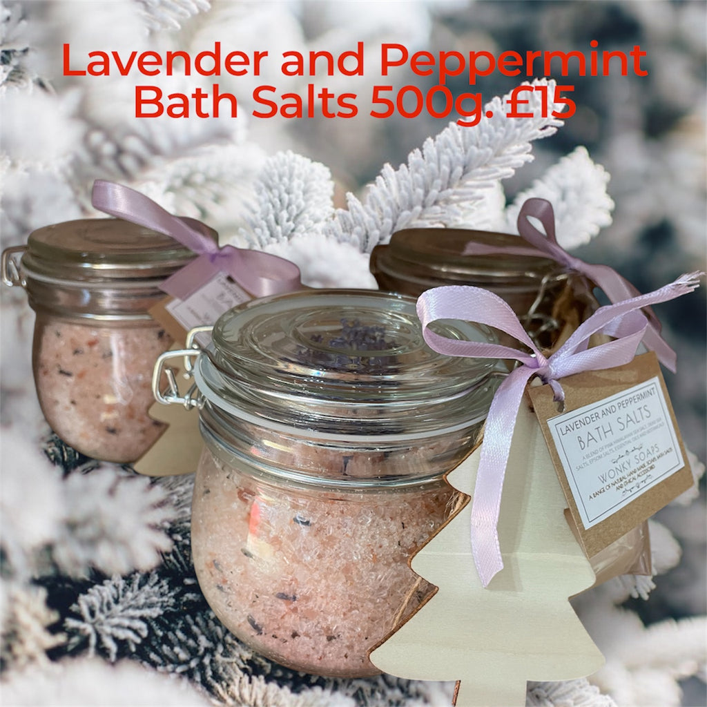 Lavender and Peppermint Bath Salts