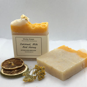 Oatmeal, Milk and Honey Soap